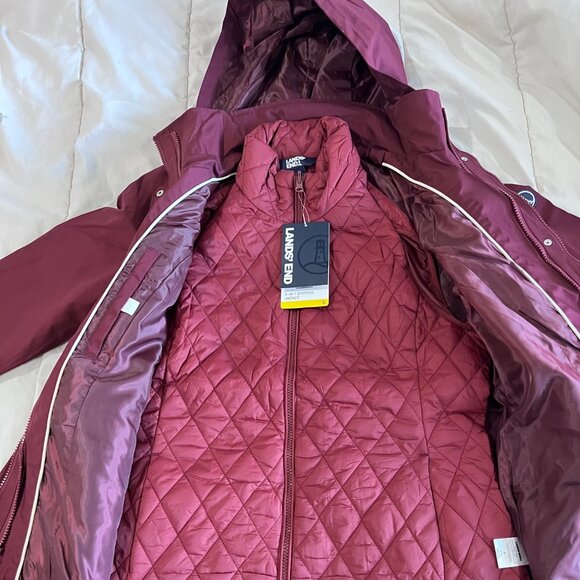 Lands' End Ladies' 3-in-1 Systems Jacket - Size Small - Picture 8 of 8